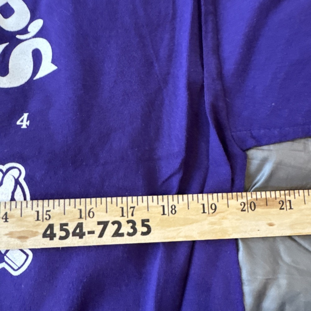 Vintage TMNT Purple Shredders Gym T-shirt Men's XL - Picture 6 of 7